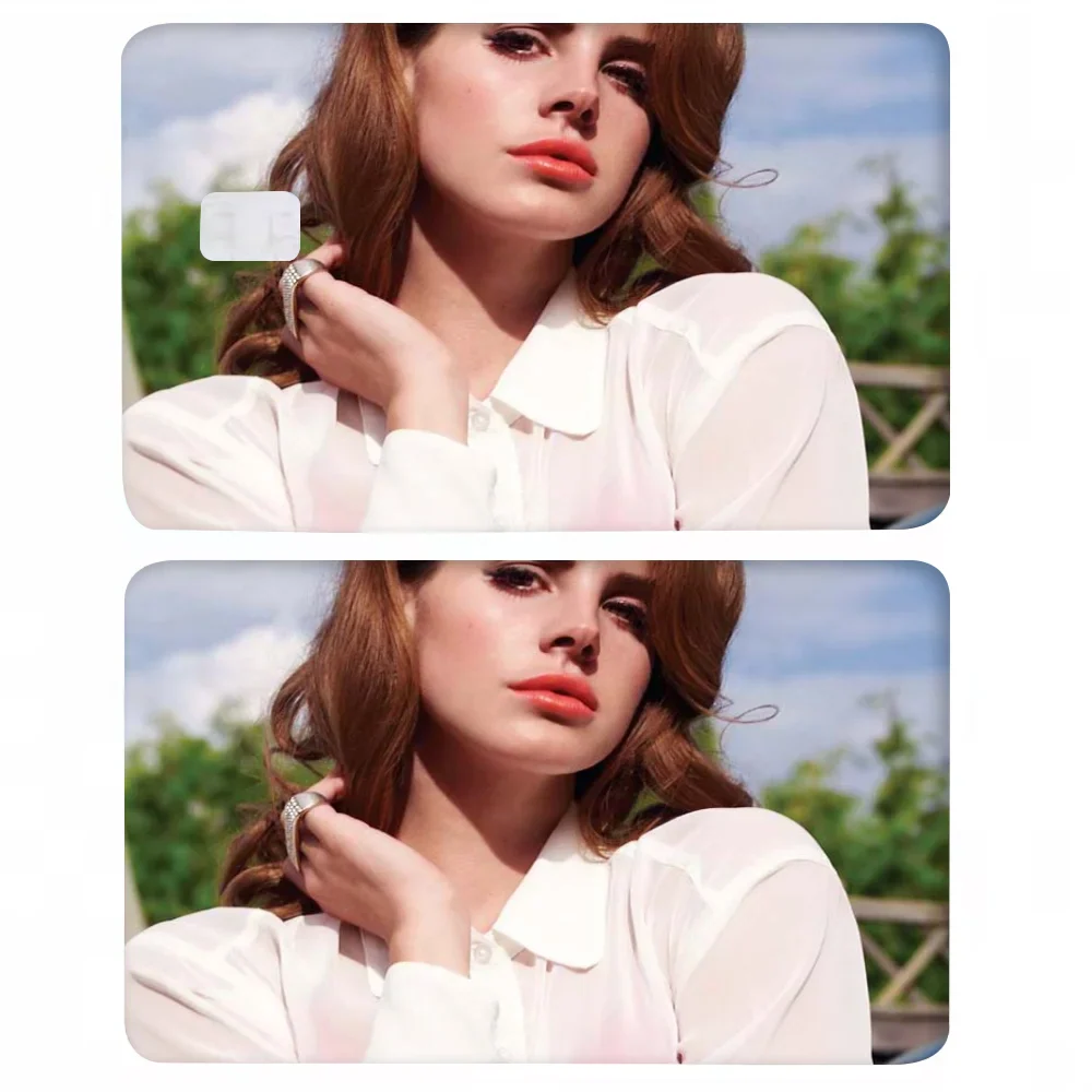 Lana Del Rey Anime Credit Card Skin Sticker Cover