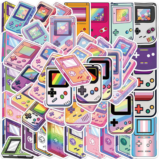 Colorful Cartoon Stickers for Laptop Phone Skateboard Car Decoration (10/30/50pcs)