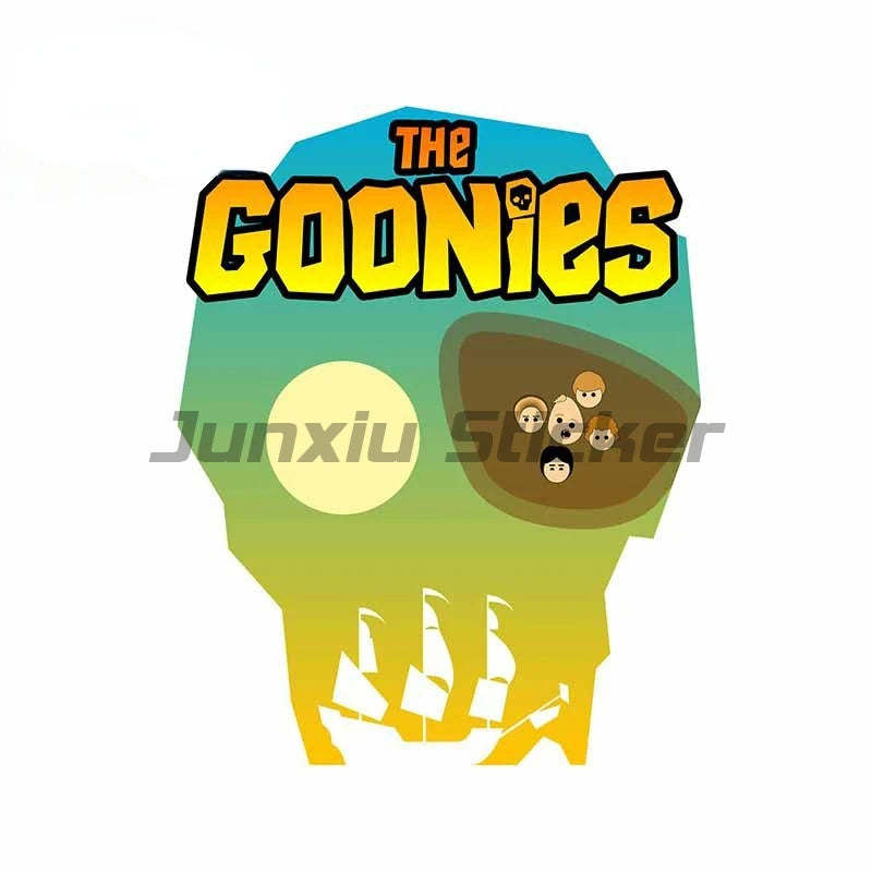 The Goonies Car Stickers Personality Scratch-proof Custom Printing Bumper Truck DIY VAN Decal Decoration