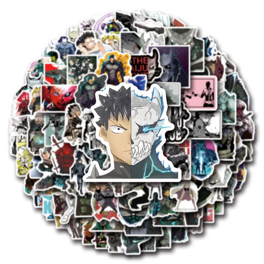 Kaiju No. 8 Anime Stickers - 10/30/50/110PCS for Scrapbook, Laptop, Phone, Bike, Skateboard