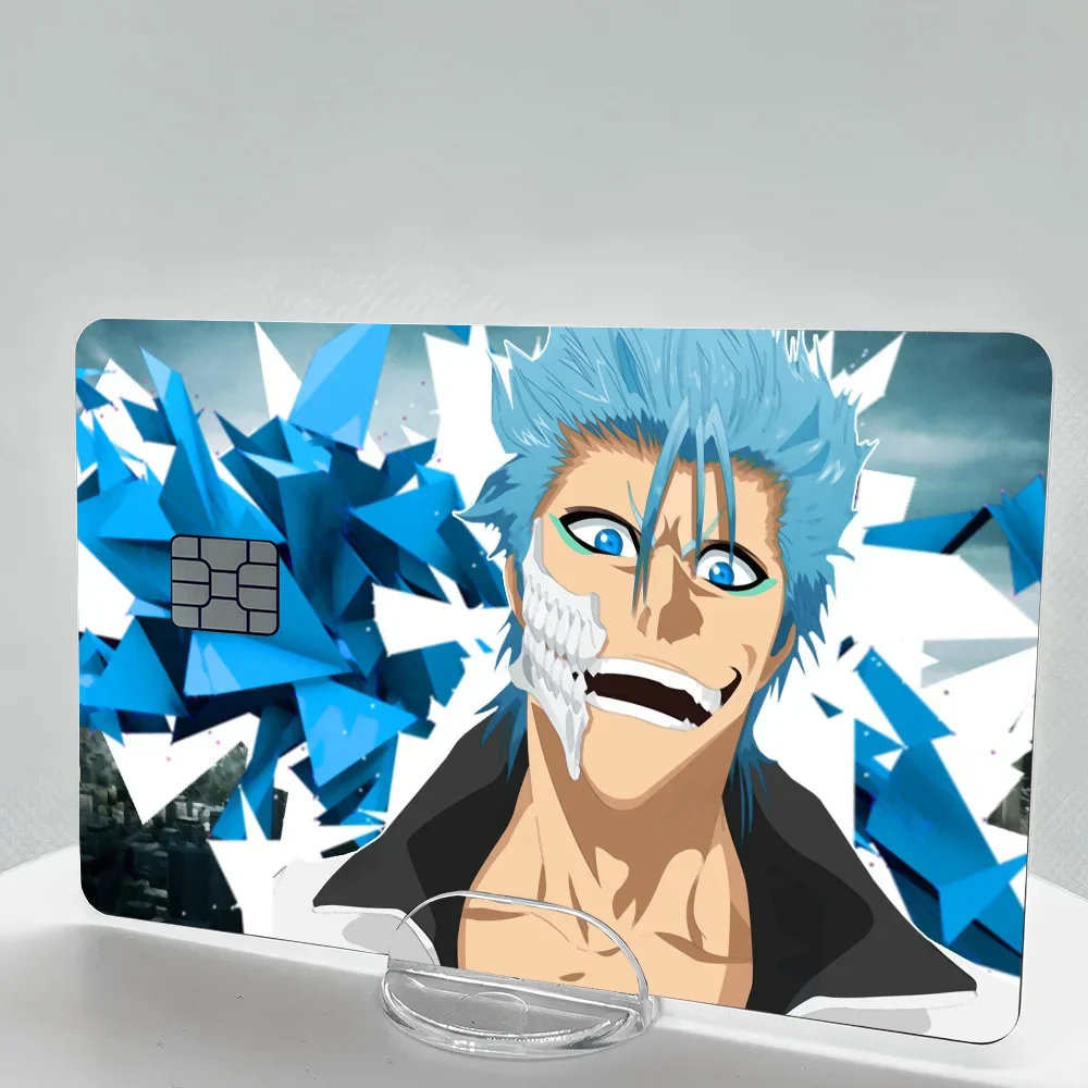 Grimmjow Anime Card Sticker Set (4 Pcs)