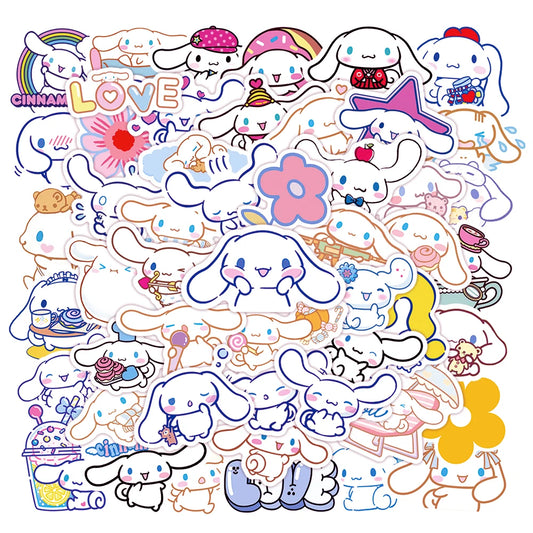 50pcs Cinnamoroll Stickers Vinyl Decals for Kids & DIY
