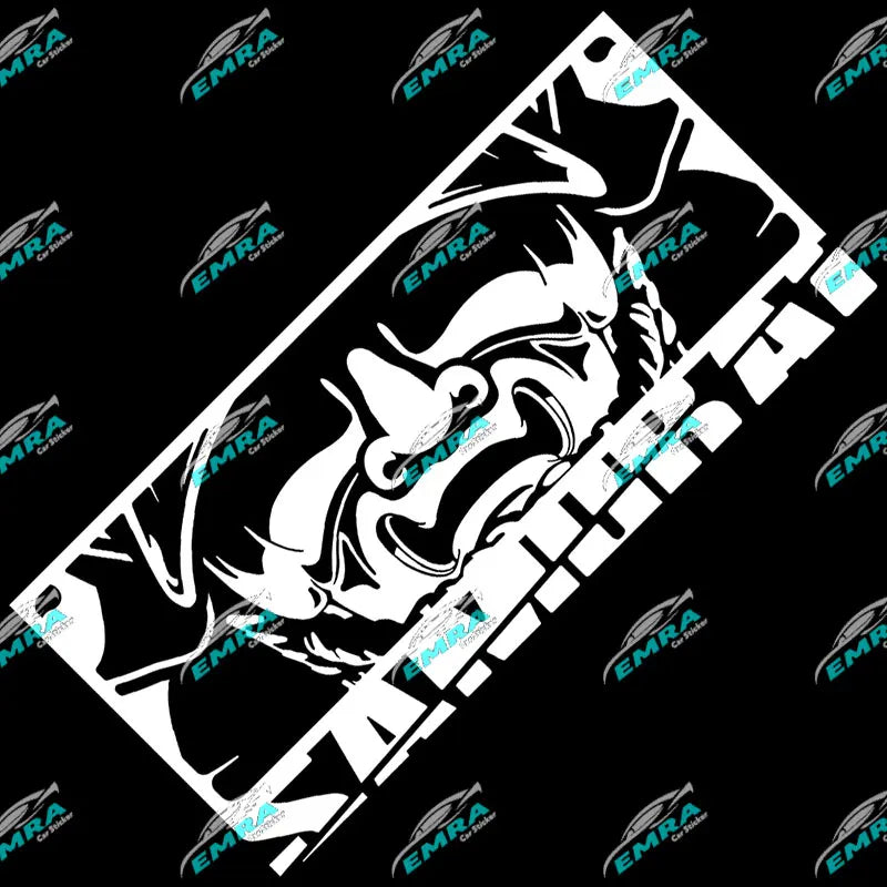Japanese Anime Car Sticker Notebook Stickers Exterior Accessories Decoration Window Die Cutting Holographic Vinyl Decals