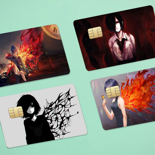 Touka Kirishima Tokyo Ghoul Card Sticker Skin
