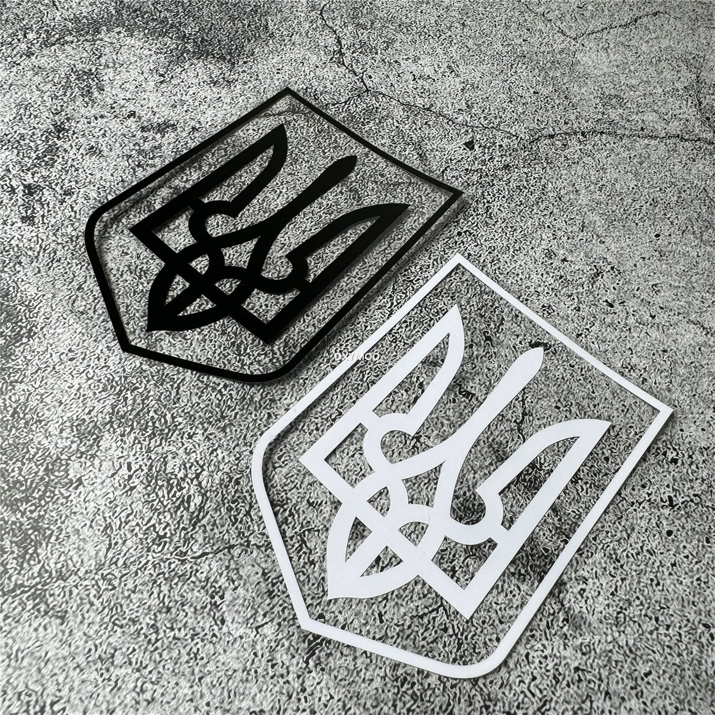 Ukrainian Tryzub Trident Car Decal Vinyl Sticker