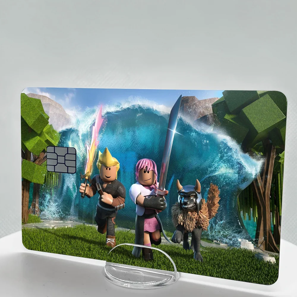 Anime Roblox Card Skin Stickers Set (4pcs)