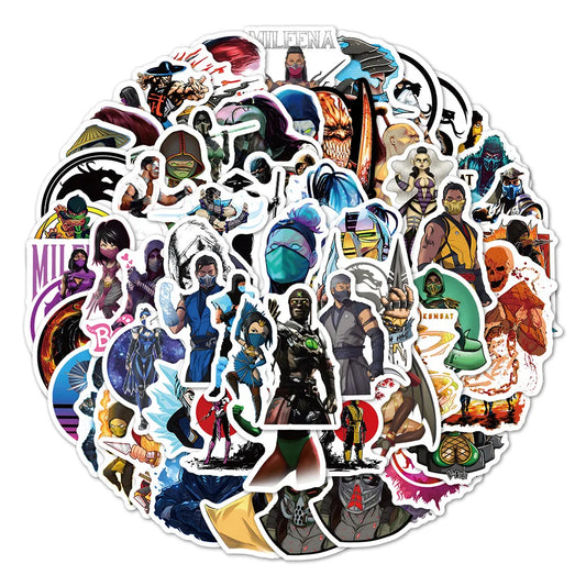 Mortal Kombat Stickers: Waterproof Decals for DIY & More