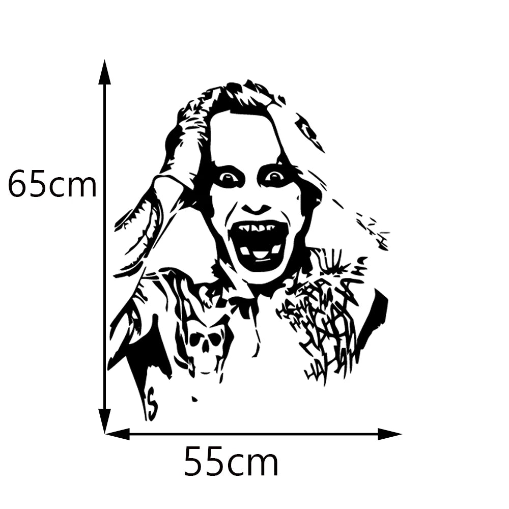 JDM Decals for Joker for Car Sticker Decoration Door Sports Style Large Pattern External Accessories Waterproof PVC Vinyl Decals