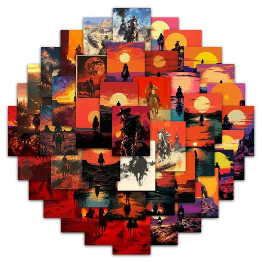 Red Dead Redemption Stickers Pack for Laptop, Phone, Car, and More