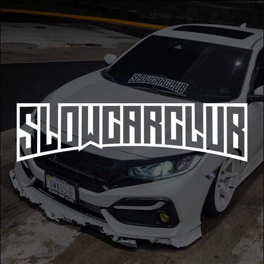 SLOW CAR CLUB JDM High-Quality Car Truck Sticker