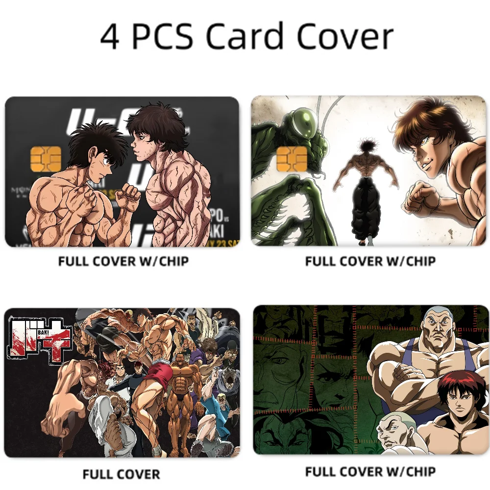Baki Hanma Yujiro Anime Card Sticker Cover