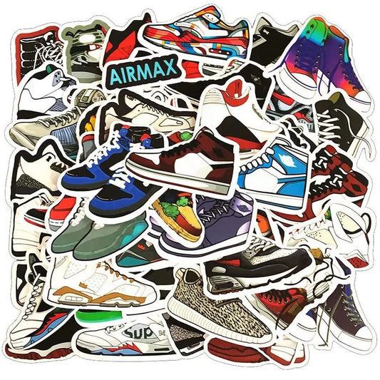 Basketball Sneaker Stickers for Kids - 10/20/50pcs