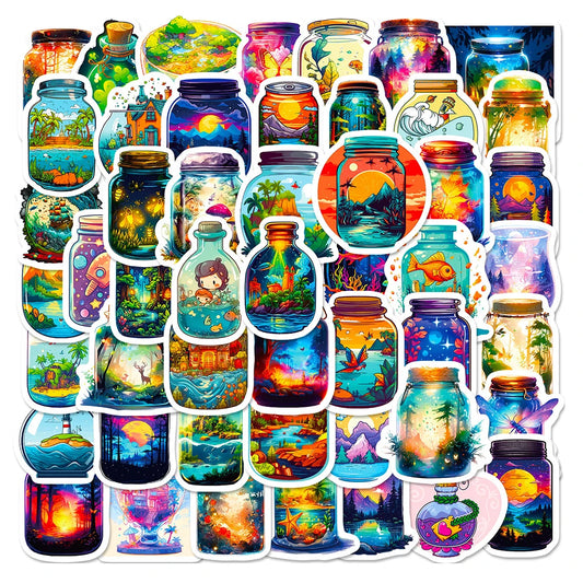Cartoon Aesthetic Stickers for Laptop, Phone, Suitcase, Notebook - 10/30/50PCS