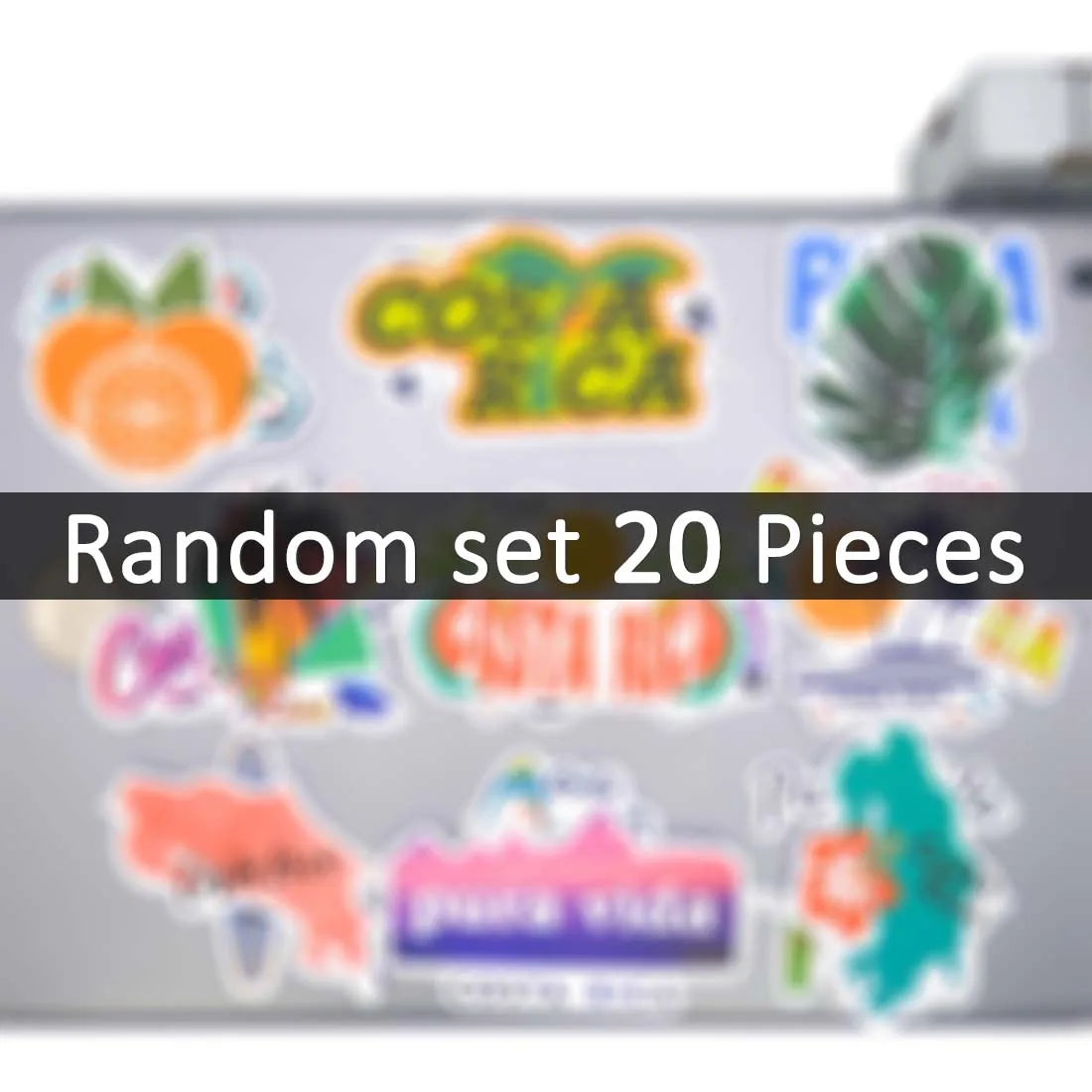 20/30/50Pieces, Costa Rica Stickers, Pura Vida Graffiti, Summer Beach Travel Style, for DIY Creative Decoration, Sticker Toys