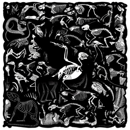 10/50pcs Cool Cartoon Dark Animals Skeleton Skull Stickers Laptop Water Bottle Luggage Notebook Waterproof Graffiti Vinyl Decals