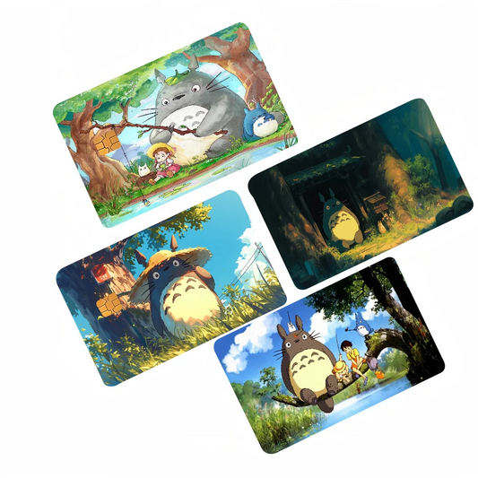 Totoro Anime Credit Card Skin Cover Sticker