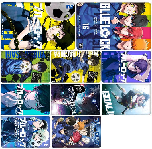 Blue Lock Isagi Yoichi Anime Card Skin Sticker