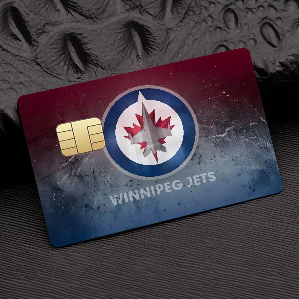 Winnipeg Jets Credit Card Skin Stickers Waterproof