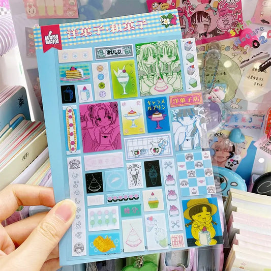 Cute Japanese Style Decorative Stickers for Scrapbooking, Phone, Luggage, Motorcycle, Laptop, Suitcase Decal