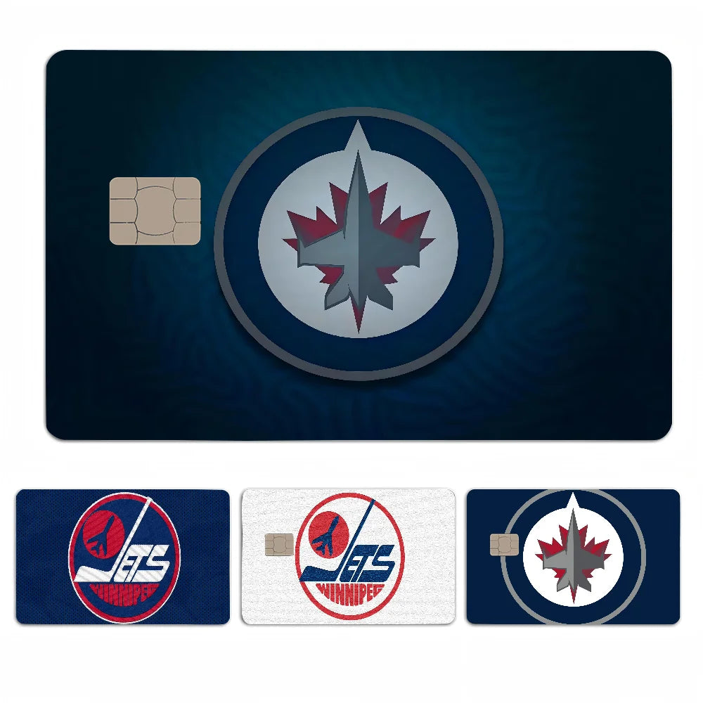 Winnipeg Jets Credit Card Skin Stickers Waterproof