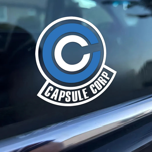 Capsule Corp Bulma Anime Car Sticker Decal