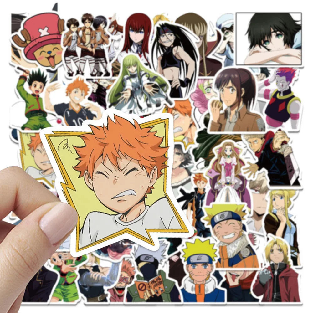 Mixed Anime Sticker Packs