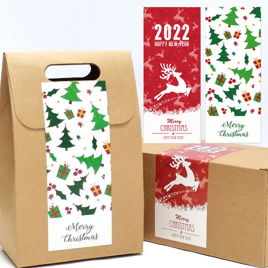 Christmas Tree Gift Seal Stickers (10-30pcs)