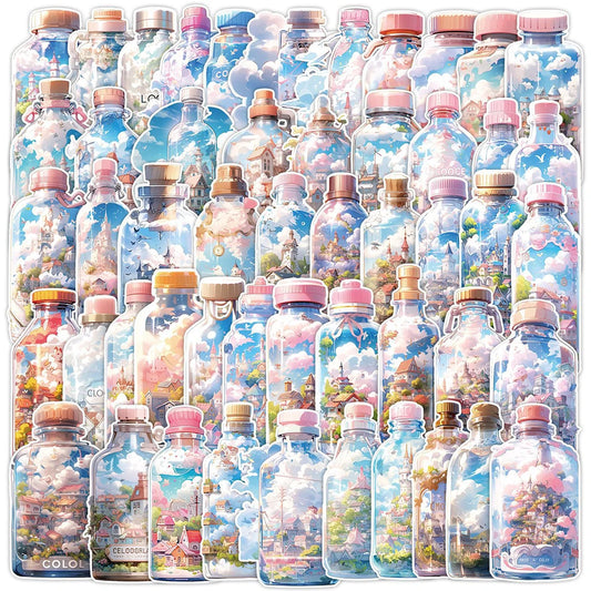 Cartoon Stickers Pack for Laptop, Phone, Car, Aesthetic Kawaii Decor