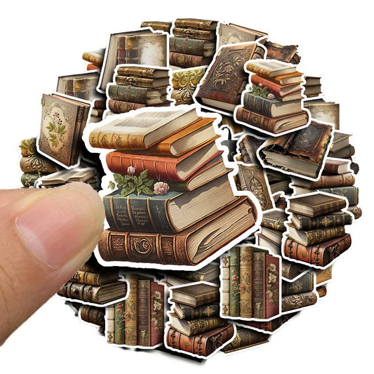 Magic Answers Vintage Sticker Pack: DIY Phone Laptop Luggage Skateboard Decals for Kids