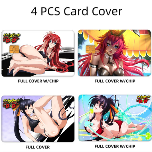 High School DxD VISA Card Waterproof Stickers Set