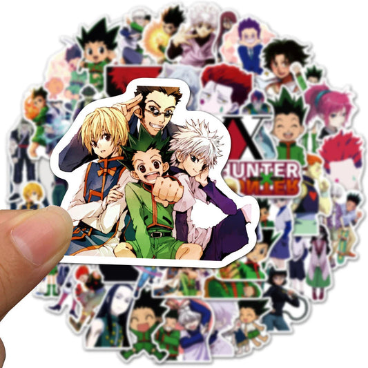HUNTERxHUNTER Anime Stickers 10/30/50/100pcs Waterproof Decals for Skateboard, Laptop, Phone, Luggage
