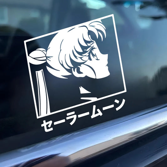 Sailor Moon Anime Car Decal for Women - High Quality