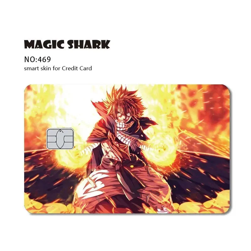 Anime Rabbit Warrior Card Skin Sticker Cover