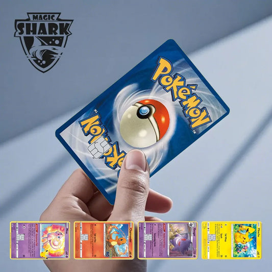 Pokemon Card Skin: Bulbasaur, Pikachu, Charmander, Squirtle