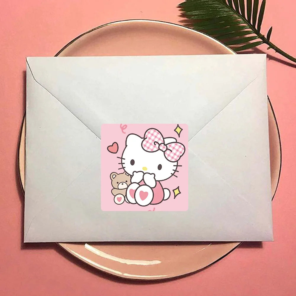 500pcs/roll Carton Reward Stickers Encouragement Sticker Roll For Kids Motivational Stickers With Cute Animals