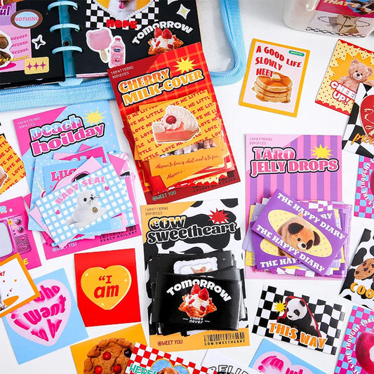 30pcs Korean Scrapbook Stickers Journal Deco Stationery
