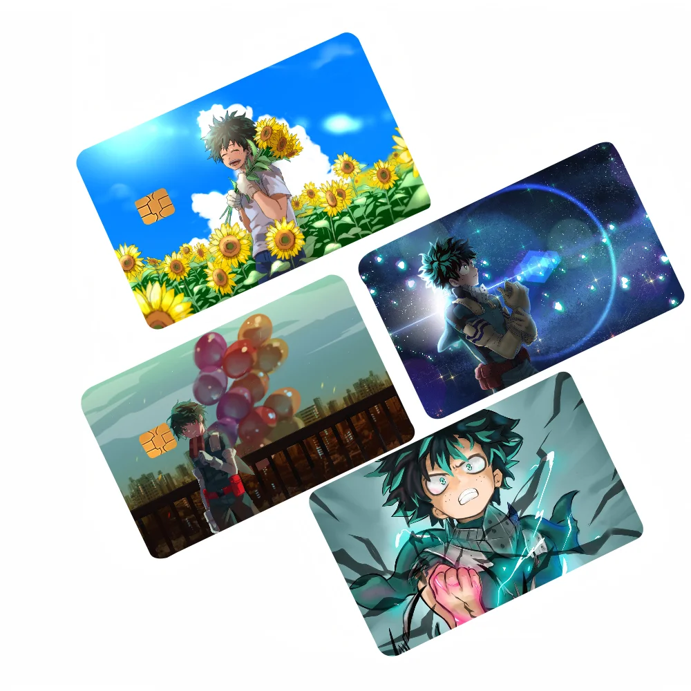 My Hero Academia Midoriya Card Stickers Set 4pcs