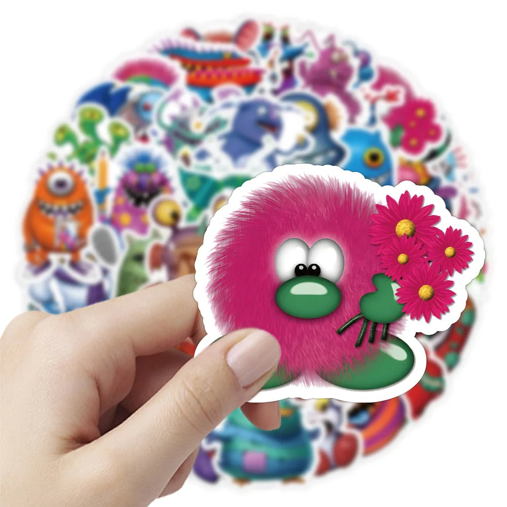 10/30/50PCS My Singing Monster Cartoon Game Stickers Toys For Kids DIY Notebook Skateboard Phone Bike Waterproof Graffiti Decals