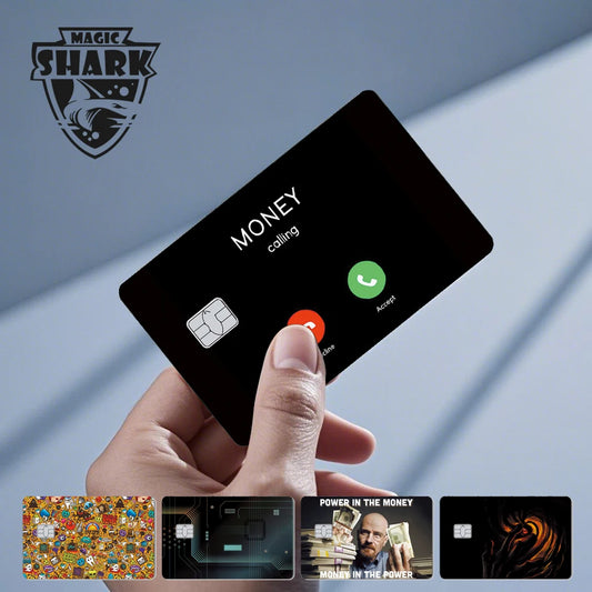 Dragon Leopard Graffiti PVC Card Skin Sticker