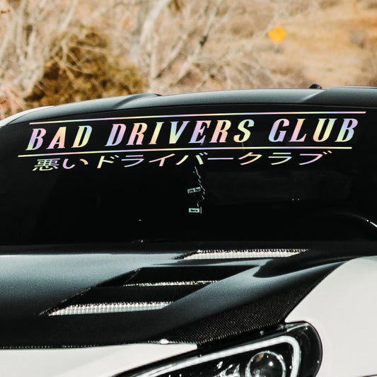 JDM Car Sticker Banner: Waterproof Vinyl Decals