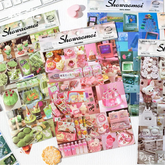 Showa Memories Kawaii Sticker for Phone & Luggage