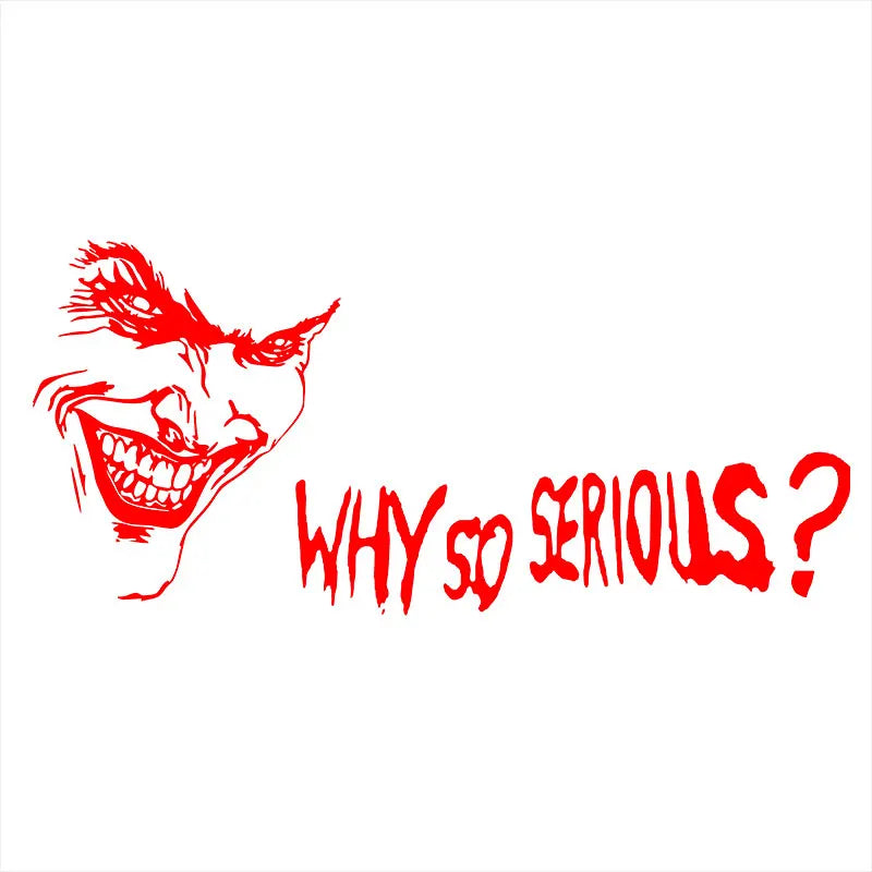 Horror Friends JDM Car Sticker Large Pattern Stickers Exterior Accessories Decoration Door Auto Parts Die Cutting Vinyl Decals