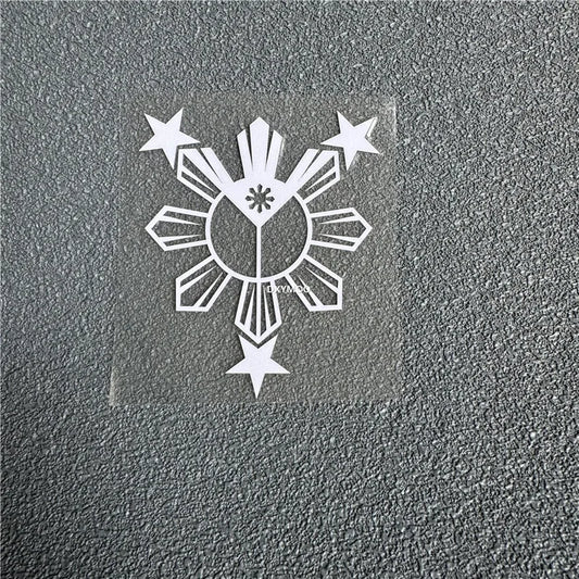 Filipino Car Stickers: Fuel Tank & Window Vinyl Decals
