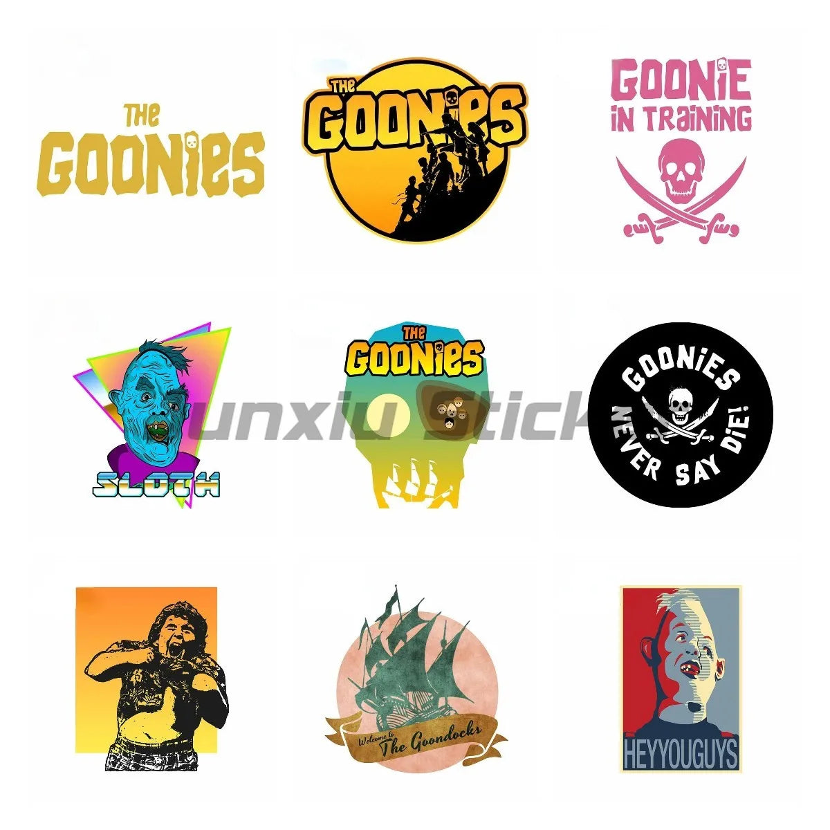 The Goonies Car Stickers Personality Scratch-proof Custom Printing Bumper Truck DIY VAN Decal Decoration