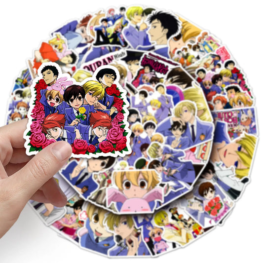 Ouran High School Host Club Stickers Decals for Laptop, Phone, Guitar, Car, Luggage, Fridge