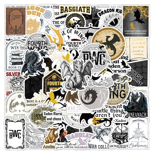 Novel Waterproof Stickers for Skateboard, Motorcycle, Car, Laptop, Luggage, Phone, Bike - 10/30/50/100pcs