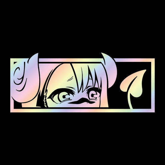 Demon Girl Anime Car Vinyl Decal Sticker
