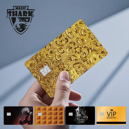 Anime Bear PVC Matte Card Sticker Cover 2025 Gold VIP
