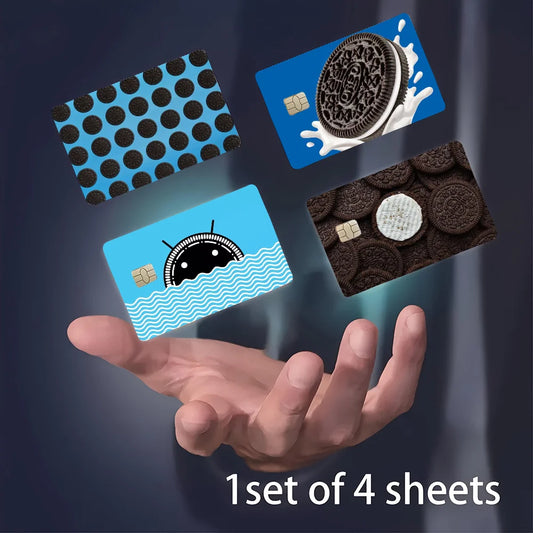 Oreo Anime Cartoon Credit Card Sticker Skin