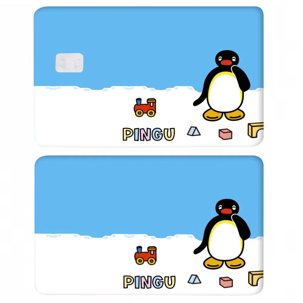 P-Pingu Waterproof Credit Card Skin Stickers
